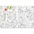 Usborne Easter colouring book with rub-down transfers