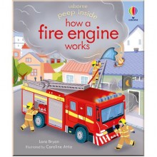 Usborne Peep Inside how a Fire Engine works