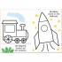 Usborne Little First Colouring Things That Go