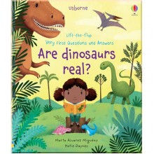 Usborne Lift-the-flap Very First Questions and Answers Are Dinosaurs Real?