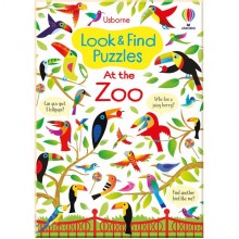 Usborne Look and Find Puzzles At the Zoo