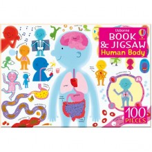 Usborne Book and Jigsaw Human Body