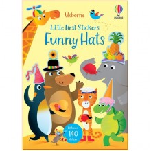 Usborne Little First Stickers Funny Hats