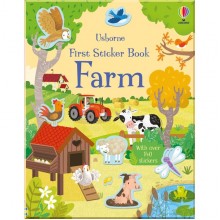 Usborne First Sticker Book Farm