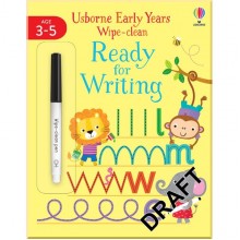Usborne Early Years Wipe-Clean Ready for Writing
