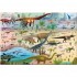 Usborne Dinosaur Timeline Book and Jigsaw