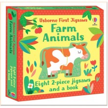 Usborne First Jigsaws: Farm Animals