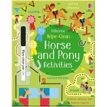 Usborne Wipe-Clean Horse and Pony Activities