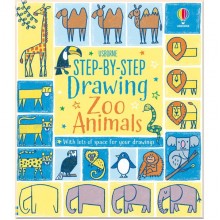 Usborne Step-by-step Drawing Zoo Animals