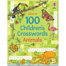 Usborne 100 Children's Crosswords: Animals