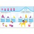 Usborne Fingerprint Activities Unicorns and Fairies