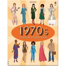 Usborne 1970s fashion sticker book