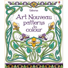 Usborne Art Nouveau patterns to colour