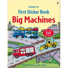 Usborne Big machines sticker book