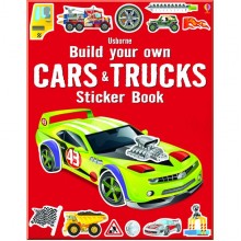Usborne Build your own cars and trucks sticker book