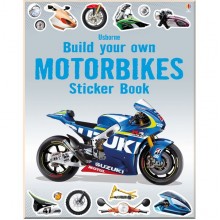 Usborne Build your own motorbikes sticker book