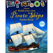Usborne Build your own pirate ships sticker book