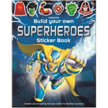 Usborne Build your own superheroes sticker book