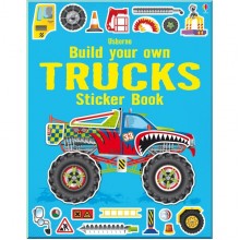 Usborne Build your own trucks sticker book