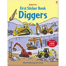 Usborne Diggers sticker book