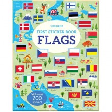 Usborne First sticker book flags