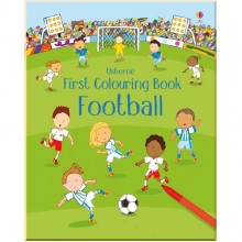 Usborne First Colouring Book Football
