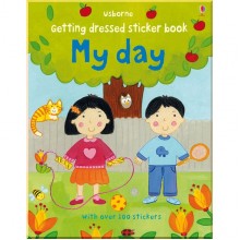 Usborne Getting dressed sticker book: My day