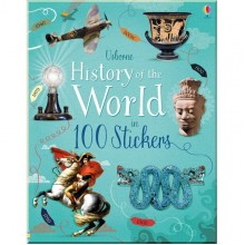 Usborne History of the world in 100 stickers