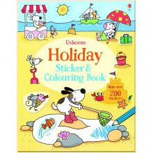 Usborne Holiday sticker and colouring book