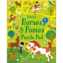 Usborne Horses and ponies puzzles pad