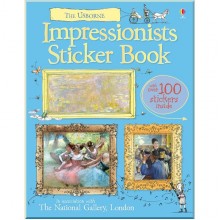 Usborne Impressionists sticker book