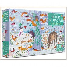 Usborne In the forest puzzle book and jigsaw