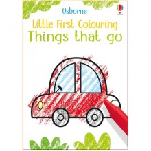 Usborne Little First Colouring Things That Go