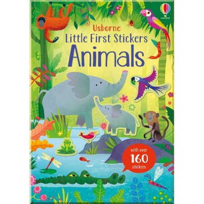 Usborne Little First Stickers Animals