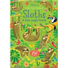 Usborne Little First Stickers Sloths