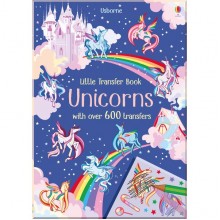 Usborne Little transfer books unicorns