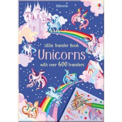 Usborne Little transfer books unicorns