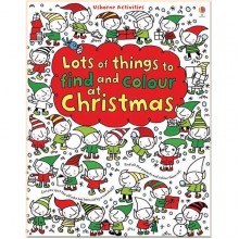 Usborne Lots of things to find and colour at Christmas