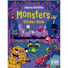 Usborne Monsters sticker book