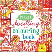 Usborne Pocket doodling and colouring book: Red