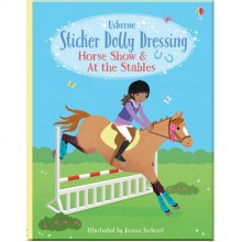 Usborne Sticker Dolly Dressing Horse Show and At the Stables