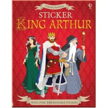 Usborne Sticker King Arthur