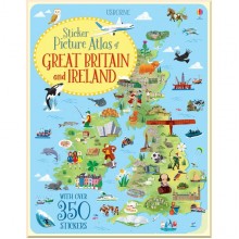 Usborne Sticker picture atlas of Great Britain and Ireland