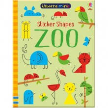 Usborne Sticker shapes zoo