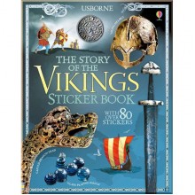 Usborne The story of the Vikings sticker book