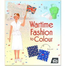 Usborne Wartime fashion to colour