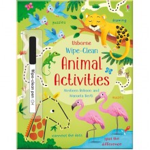 Usborne Wipe-clean animal activities