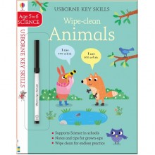 Usborne Wipe-Clean Animals 5-6