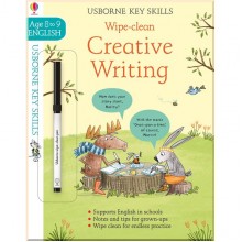 Usborne Wipe-Clean Creative Writing 8-9