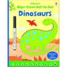 Usborne Wipe-clean dot-to-dot dinosaurs